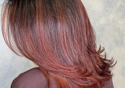 Hair Spa Clifon - Red highlights