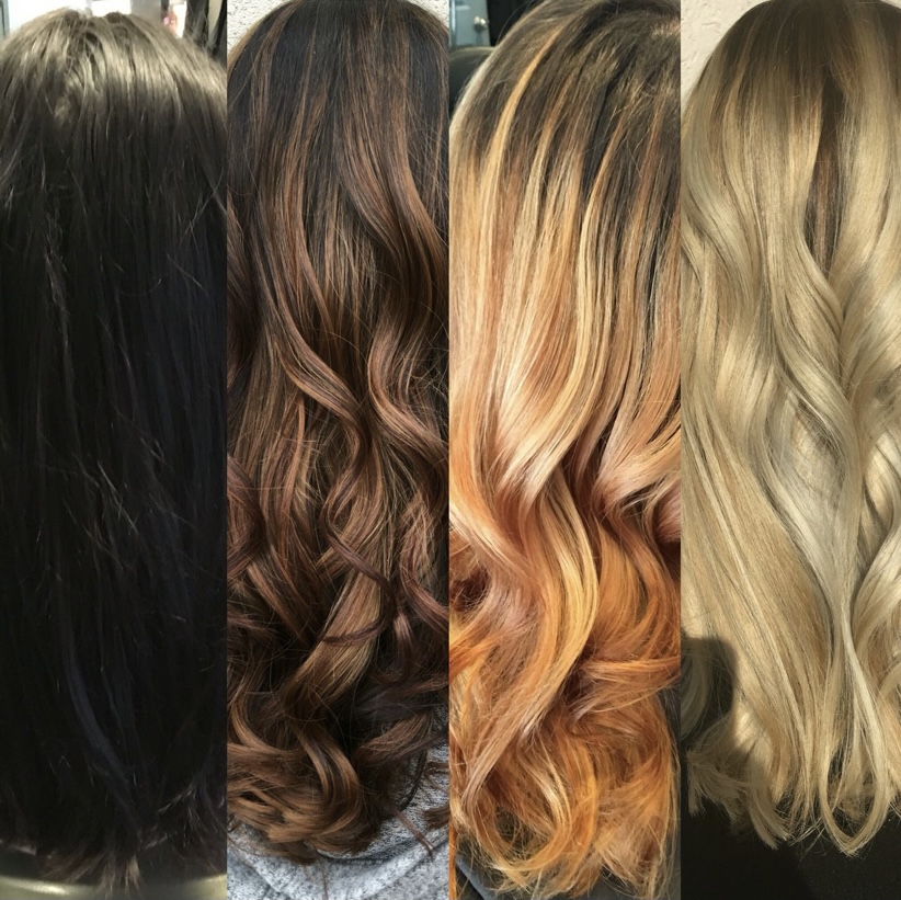 Going from Dark to Light Is A Process… - The Hair Spa